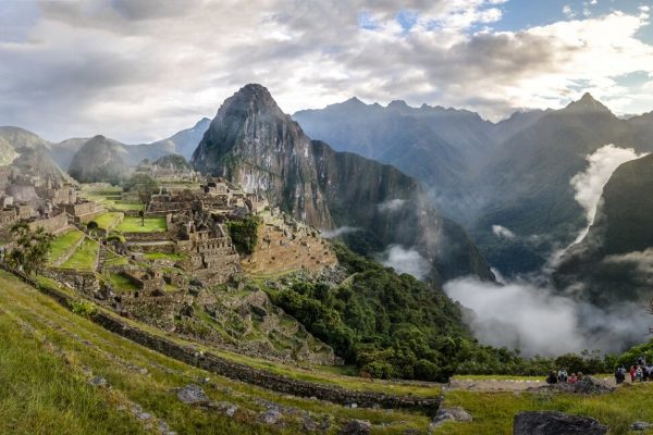 Panoramic View of Machu Picchu Inca Ruins - Sacred Valley, Peru