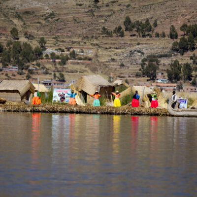 Islas Uros, Puno 7 de Diciembre 2011. Foto: Pilar Olivares/Promperu