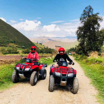 Quad biking