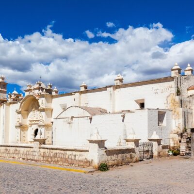 Immaculate Conception Church in Yanque, Peru