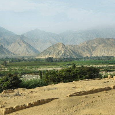 Caral, UNESCO world heritage site and the most ancient city in the Americas. Located in Supe valley, 200km north of Lima, Peru