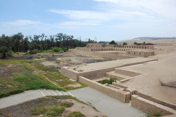 Women's Quarters Inca Ruins in Pachacamac